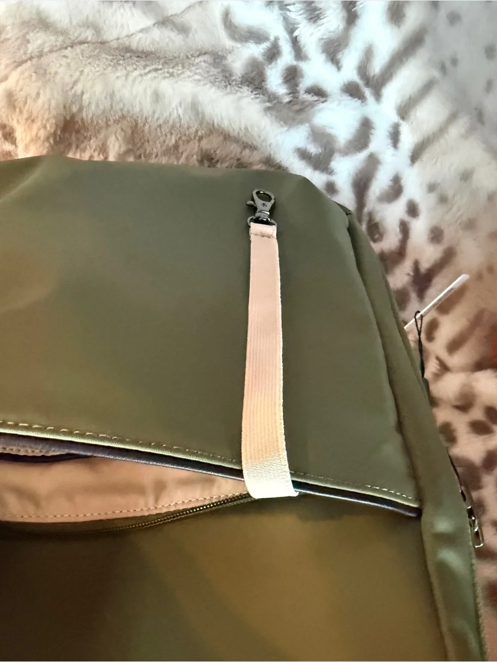 Nomad Lane Ikigai Verde Olive Green Backpack NWT